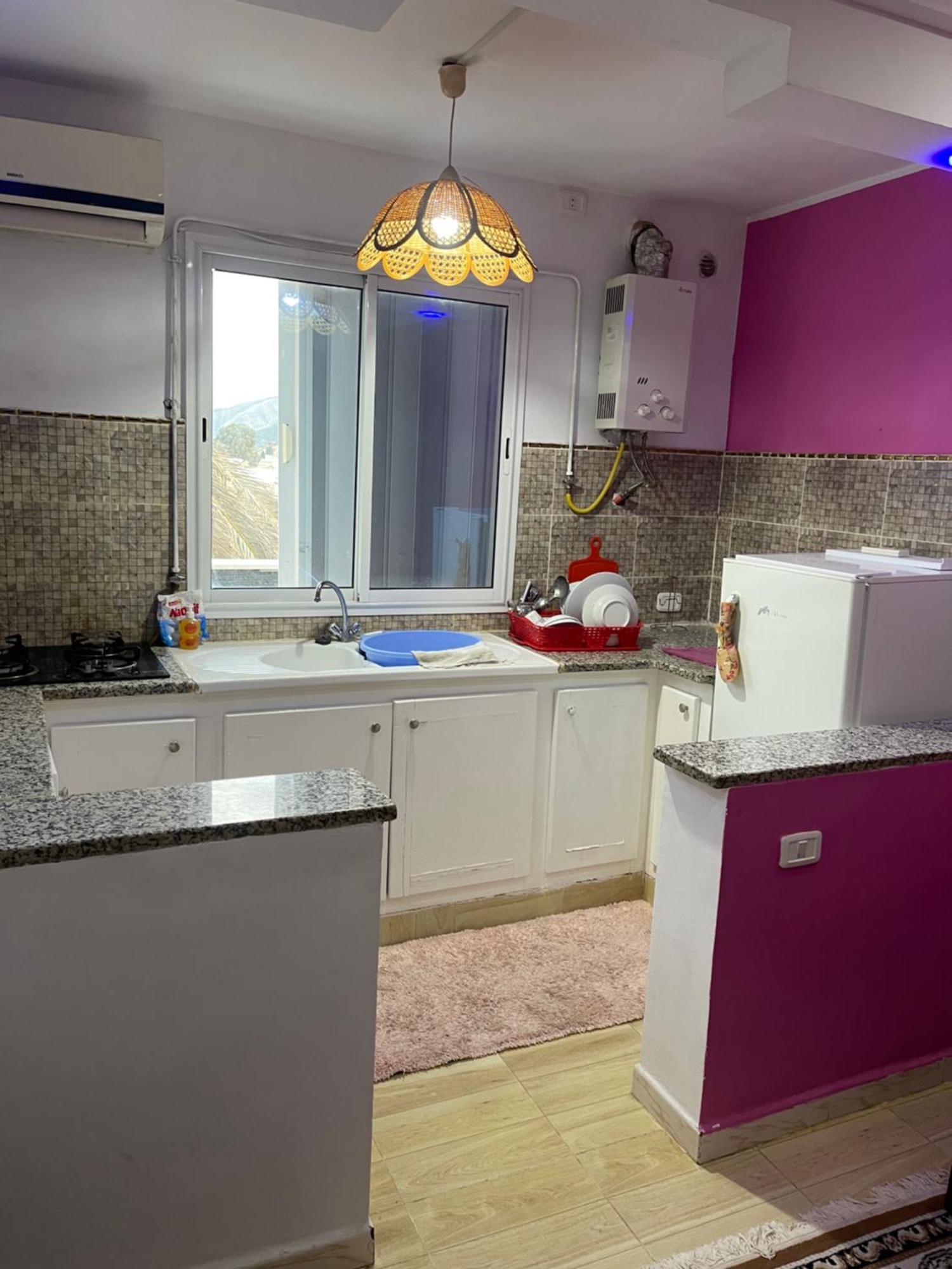 Cosy Furnished Appartment Ezzahra Bagian luar foto